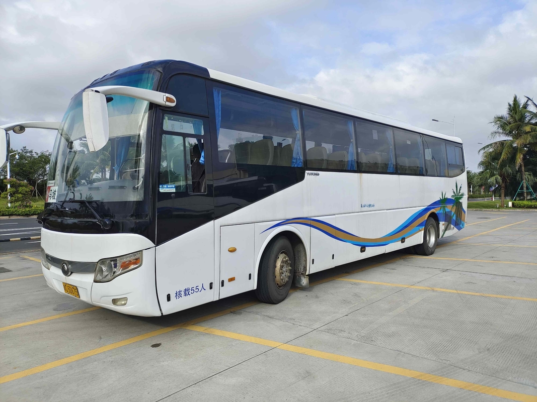 2015-jähriger 55 Sitzer benutzte Dieselmotor-doppelte Tür Yutong-Bus-Zk6122 LHD