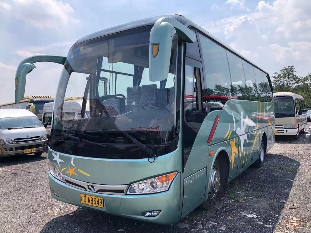 35 Sitze benutzte Steuerung Kinglong XMQ6802 Bus-LHD für Transport in gutem Zustand