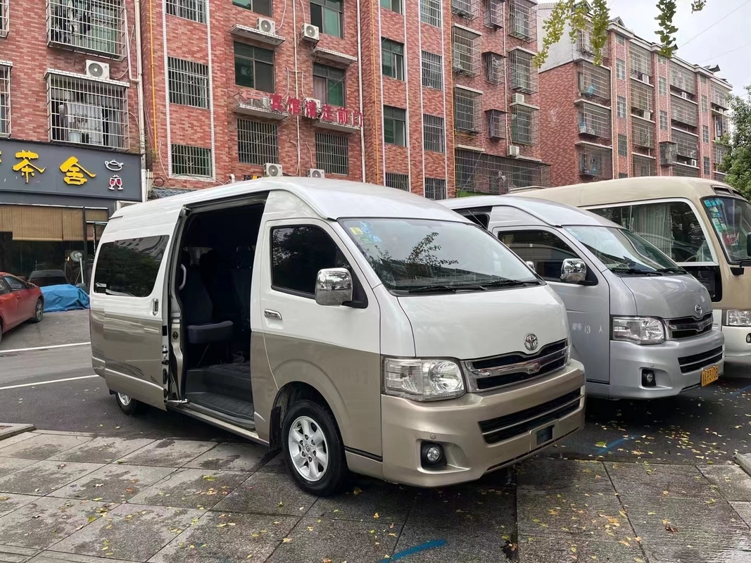 2018-jähriger 13 Sitze benutzter Bus Toyotas Hiace mit Ottomotor verwendete Mini Bus For Nigeria