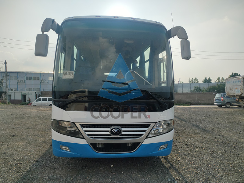 2014 Jahr 53 Sitzer Yutong Gebrauchter Bus ZK6112D RHD Lenkung Neue Sitzklimaanlage