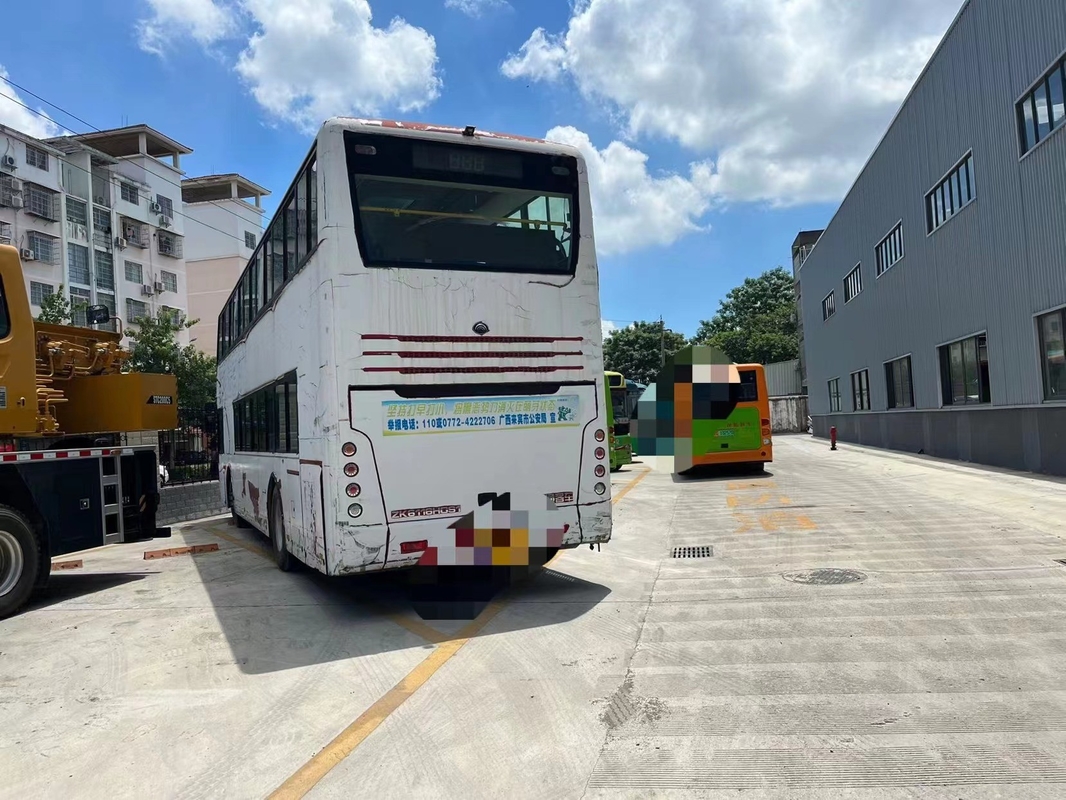 Zk6116HG Gebrauchter Reisebus Yutong 86/78 People Second Hand City Bus Double Deck