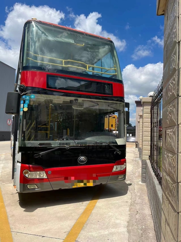 Zk6116HG Gebrauchter Reisebus Yutong 86/78 People Second Hand City Bus Double Deck