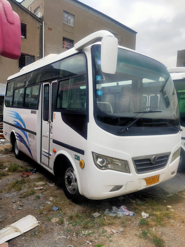 Des Passagier-Bus-zweite Stadt-Zug Dongfeng 19 Sitze benutzter Handdes euro-3 RHD Lhd