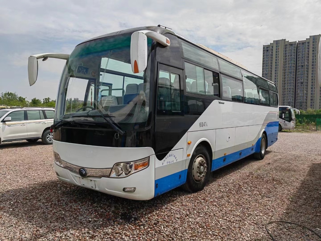 Benutzte einzelne Tür ZK6107 Sitzpassagier-links-Hand-Antrieb Yutong-Trainer-Bus 47