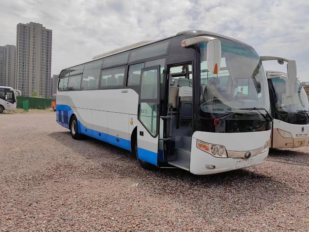 Benutzte einzelne Tür ZK6107 Sitzpassagier-links-Hand-Antrieb Yutong-Trainer-Bus 47