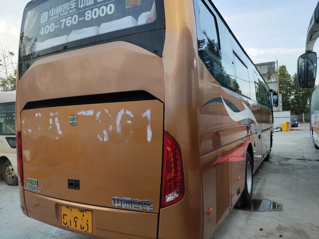 LCK6100 44seater benutzte Türen die Trainer-Zhongtong Bus Yuchai-Maschinen-zwei, die Hand-Antrieb gelassen wurden