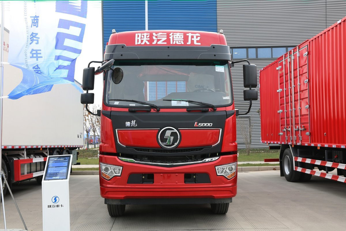 Shacman L5000 benutzte kleinen Lastwagen der Kipplaster-220hp 20 der Tonnen-6 des Rad-4X2