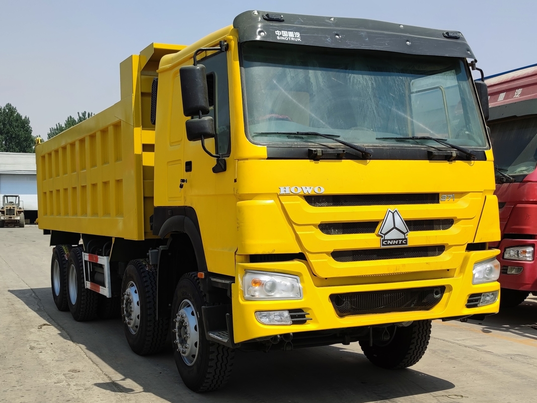 Benutzter Diesel-rechte Antrieb HOWO LKW-neue Tipper Trucks 8*4 Marken-Sino LKW 371-375-420hp