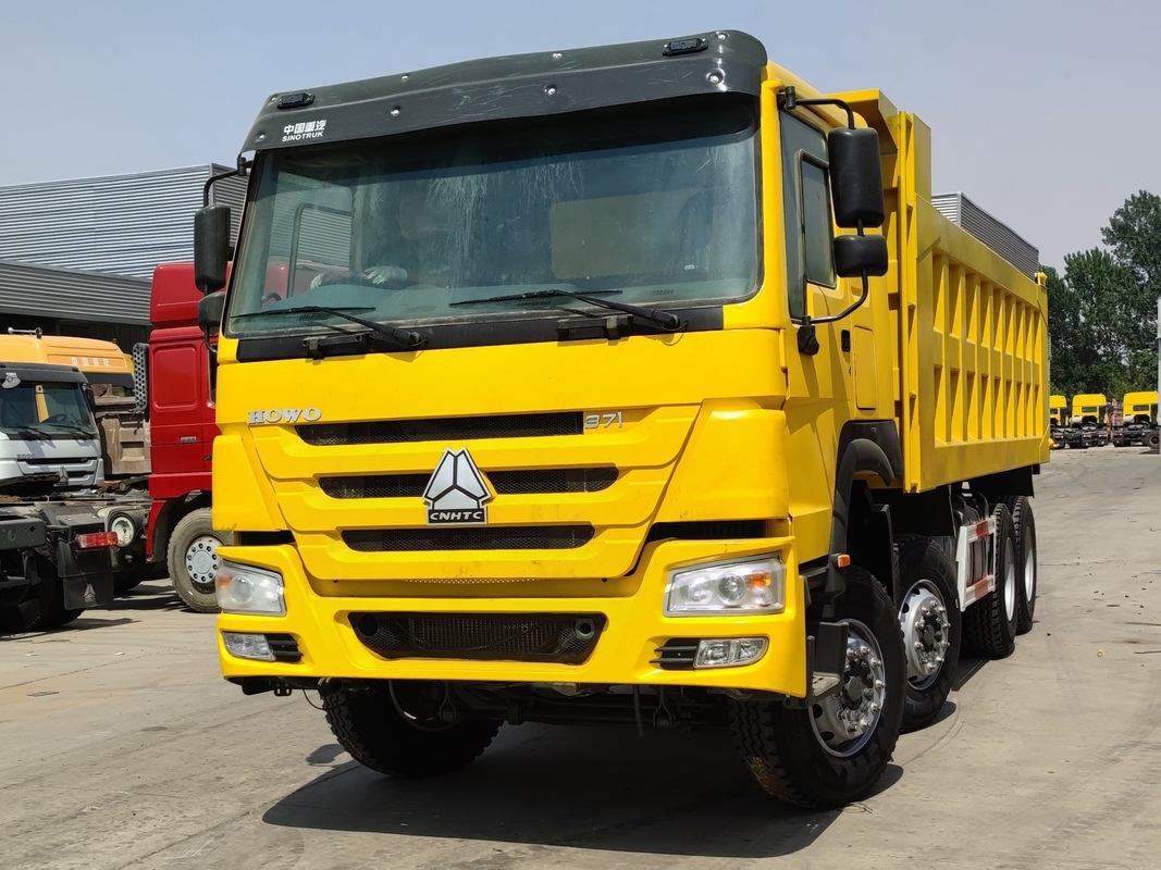 Benutzter Diesel-rechte Antrieb HOWO LKW-neue Tipper Trucks 8*4 Marken-Sino LKW 371-375-420hp