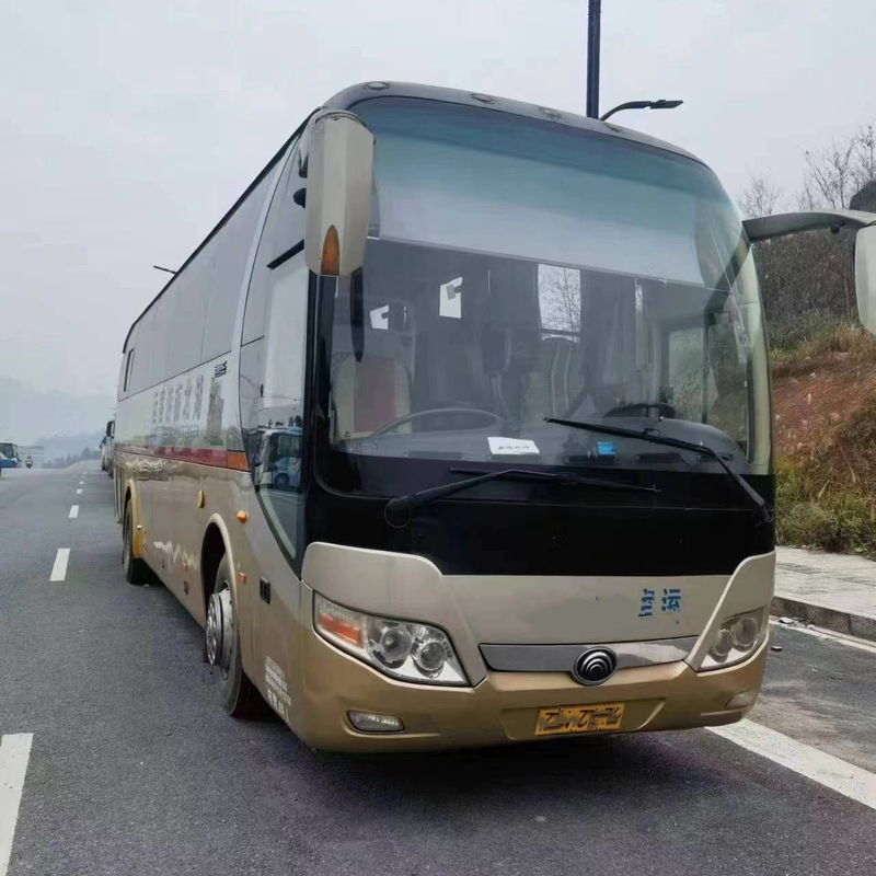 2. Marke Yutong 49seater des Handzug-ZK6110 benutzte Reise-Bus-einzelne Türen Yuchai-Maschine