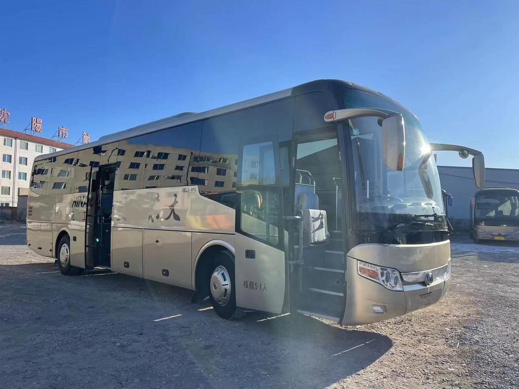 Benutzter Luxuszug-Two Doors Left-Hand-Antrieb Yutong-Marke Weichai-Heckmotor der bus-51seats