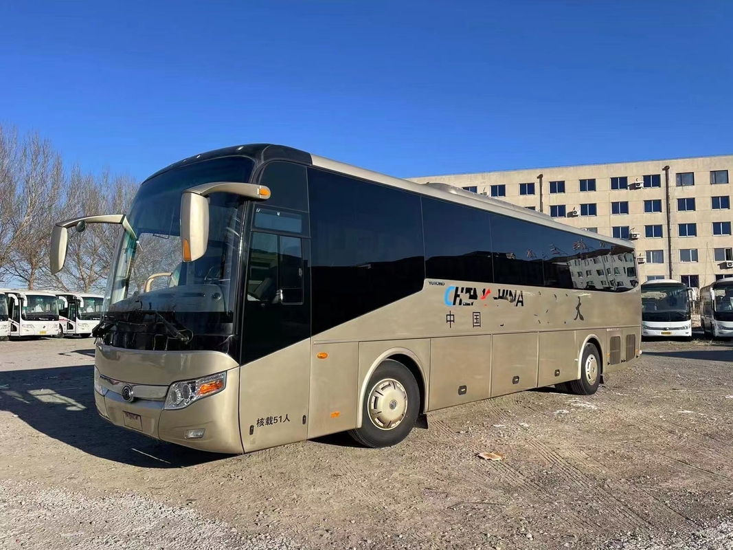 Benutzter Luxuszug-Two Doors Left-Hand-Antrieb Yutong-Marke Weichai-Heckmotor der bus-51seats