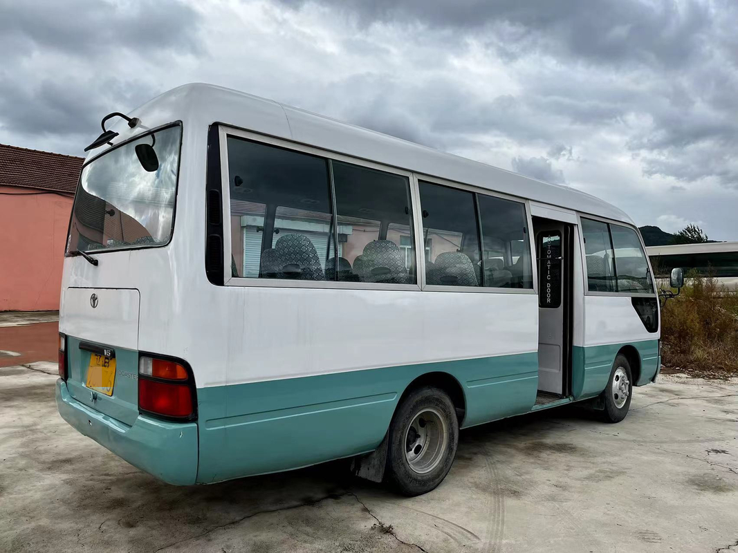 Benutzter Handküstenmotorschiff-Bus 6m des Toyota-Küstenmotorschiff-Bus-14B des Dieselmotor-zweite 26 Sitze