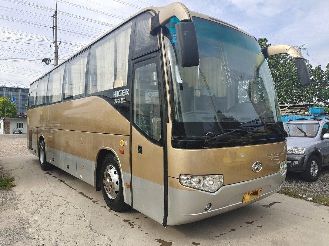 Verwendeter Sitzausflug-Trainer Bus Left Hand Trainer-Bus Higers 47 fahren Dieselbusse