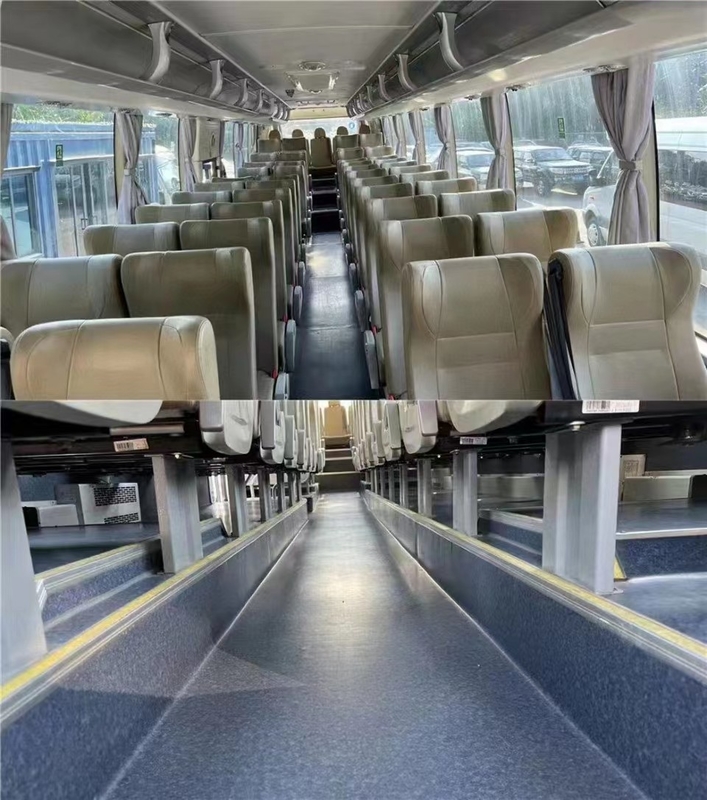 Luxusreise-Bus übergeben 2017-jähriger 55-Sitze- Yutong-Bus Zk6125HQ an zweiter Stelle Buss für Verkauf