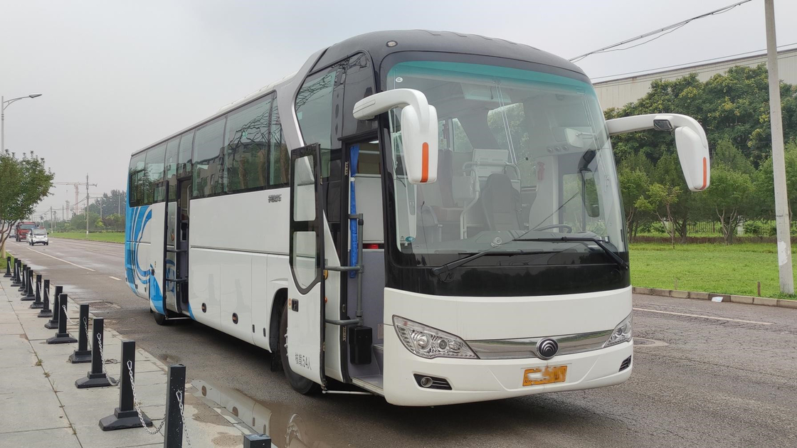 Lhd benutzte Trainer-Bus 54 Handinternationaler Flughafen-Bus Sitzder passagier-Bus-guten Zustands-zweite
