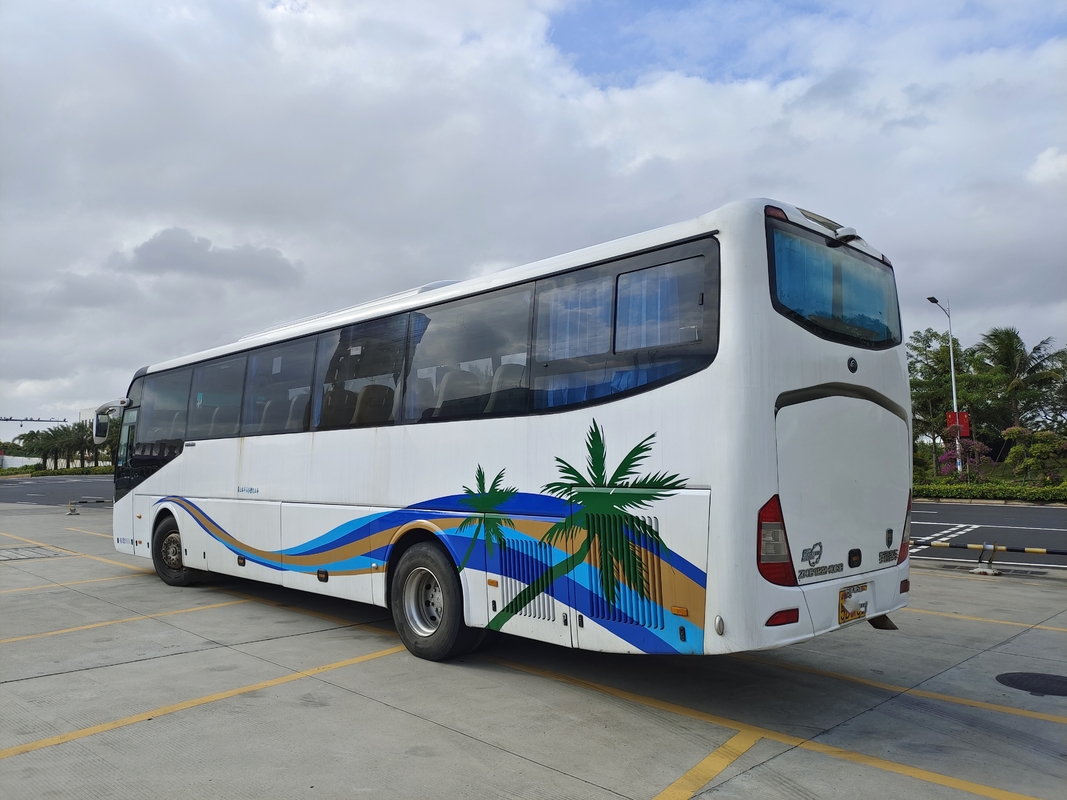 Die 55 Sitz2. Hand transportiert Yutong-Marken-Transport-Bus für Afrika-Dieselheckmotor-Züge