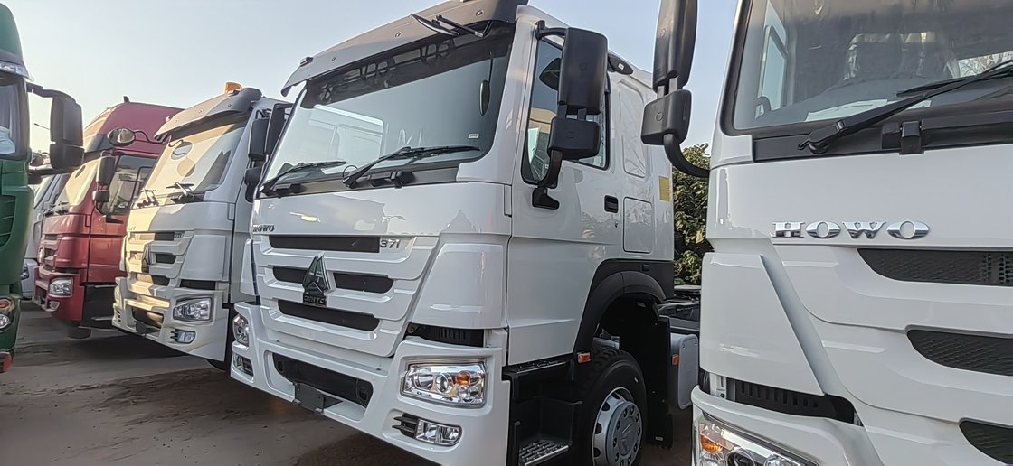 Benutzter Handels-HOWO-Kipplaster benutzte Diesel-LKWs 6*4 LHD/RHD 371/375hp