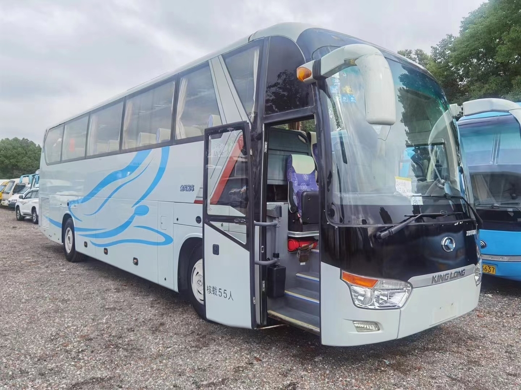 Benutzte Sitze des Reisebus-55 trainieren Bus Kinglong XMQ6128 mit Dieselmotor-Luxusreise-Bus