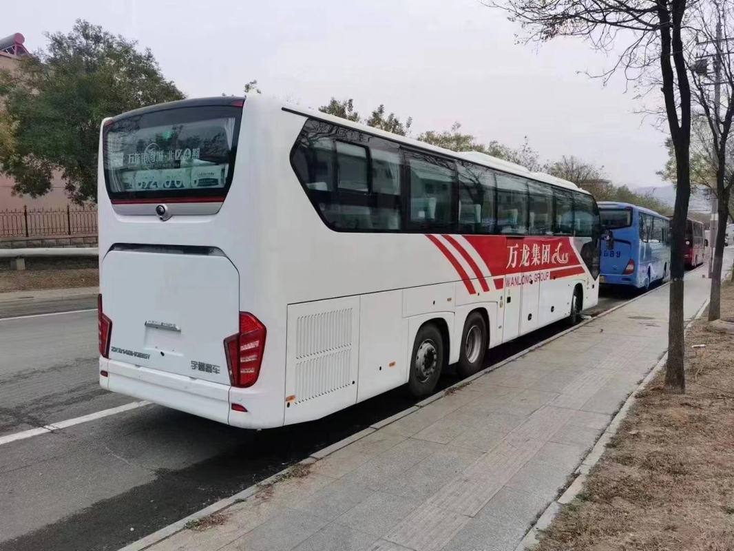 Reise-Trainer Bus 2020-jähriges 56 Sitze verwendetes Yutong transportiert Zk6148 Doppeltes Axle Bus