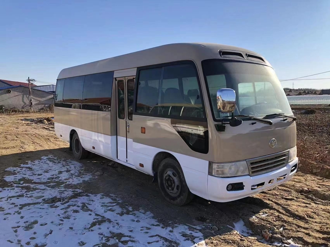 Sitzer-Toyotas Mini Bus 2TR des Toyota-Küstenmotorschiff-Bus-23 Benzinmotor-2. Handschulbus