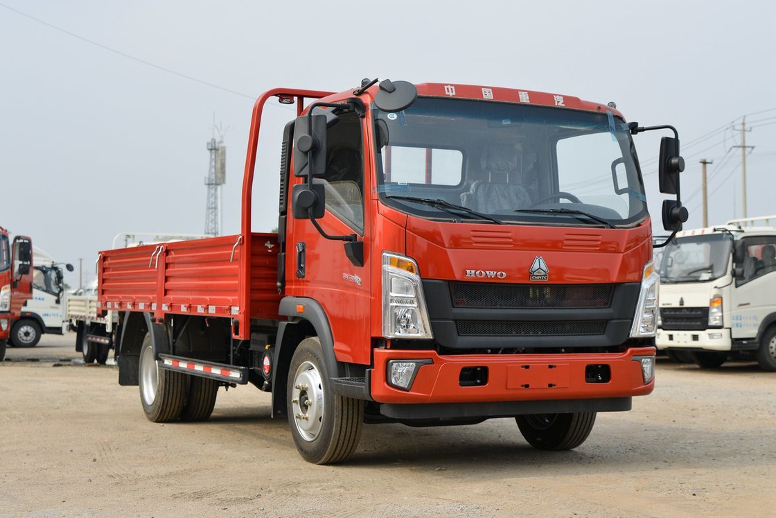 Lhd benutzte Dieselmotor des LKW-Dump-160hp Howo Mini Dump Truck For Sale