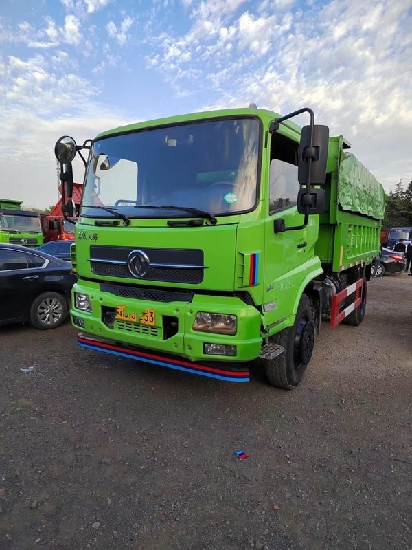 Linker benutzter Kipper Kipplaster Dongfeng-Marken-4x2 benutzte Feuergebührenkipplaster