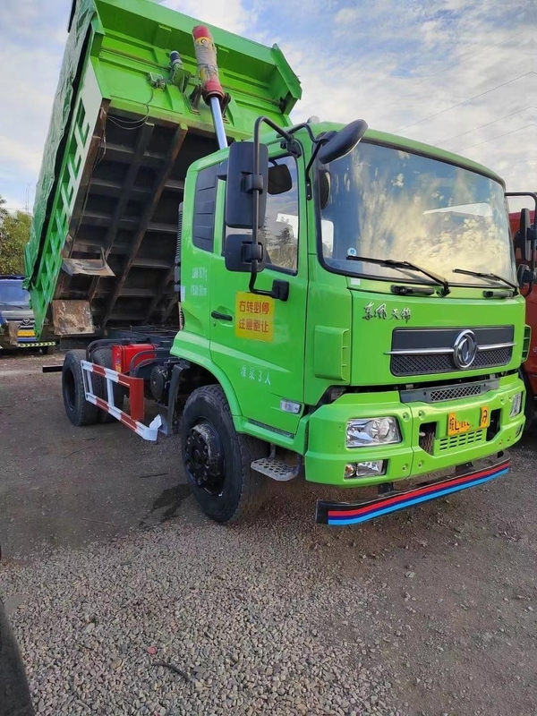 Linker benutzter Kipper Kipplaster Dongfeng-Marken-4x2 benutzte Feuergebührenkipplaster