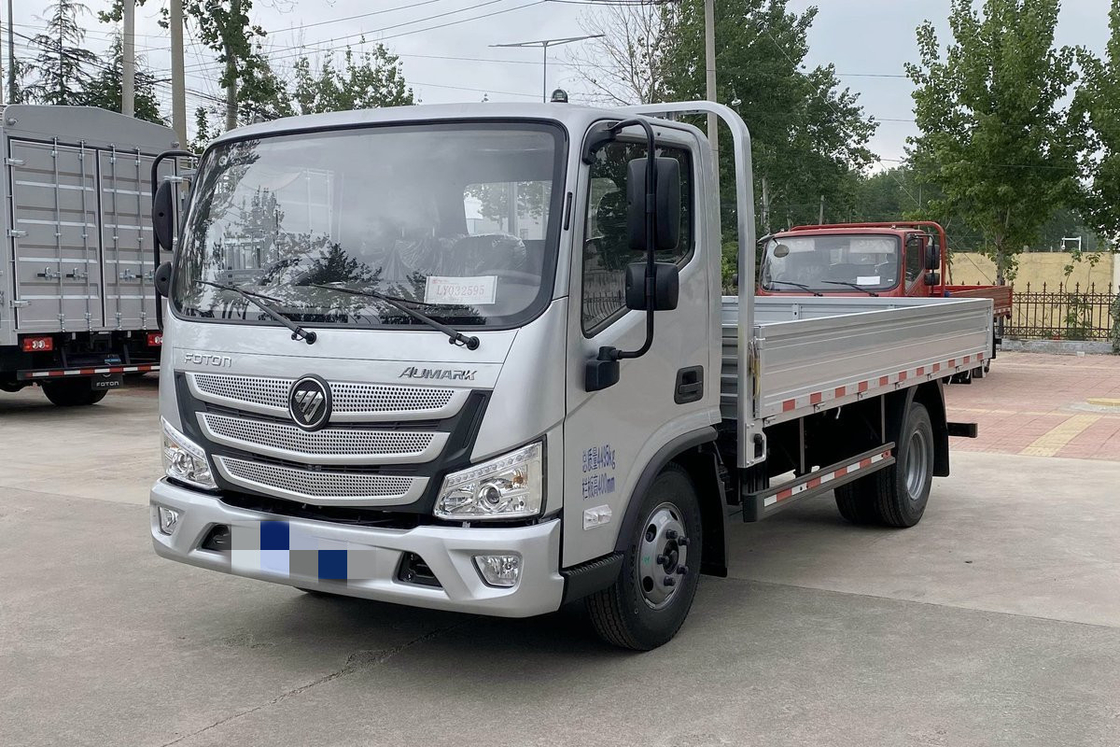 156hp benutzte Kipplaster-Euro 6 Mini Trucks For Philippines, 5t-, dasbauernhof einzelnen Axle Dump Trucks verwendete
