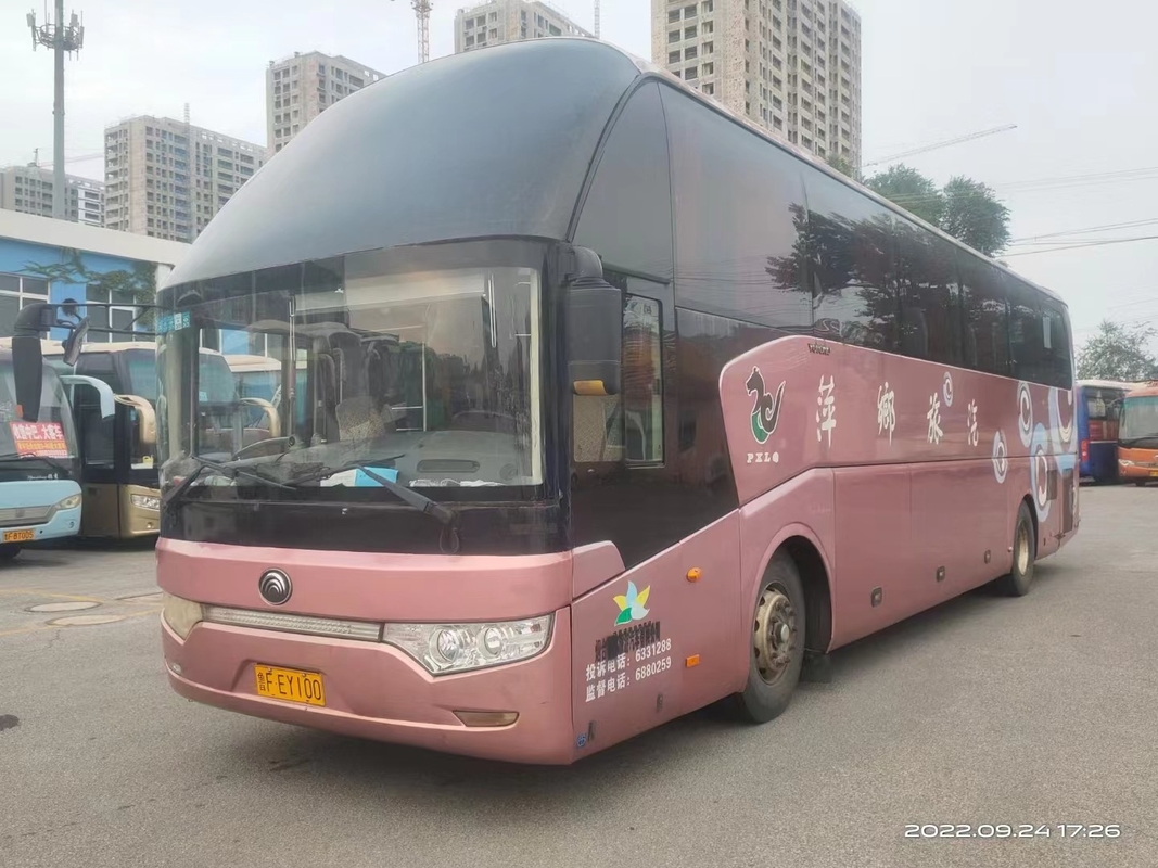 Benutzter Handbus-2016-jähriger 55 Sitzstadt-Diesel Autobusse Yutong ZK6122 zweites