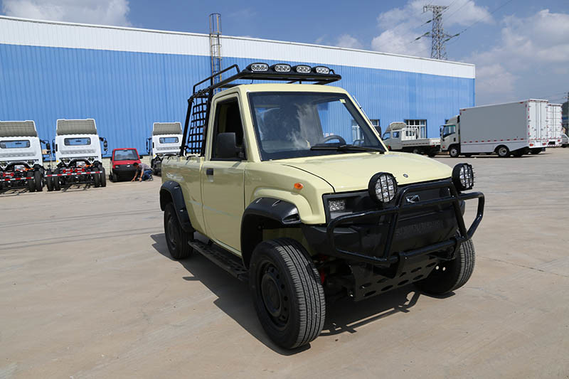Neue elektrische Aufnahme Marke Misson für Verkauf New Energy Mini Truck Touring Party Pickup