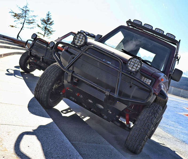 Neue elektrische Aufnahme Marke Misson für Verkauf New Energy Mini Truck Touring Party Pickup