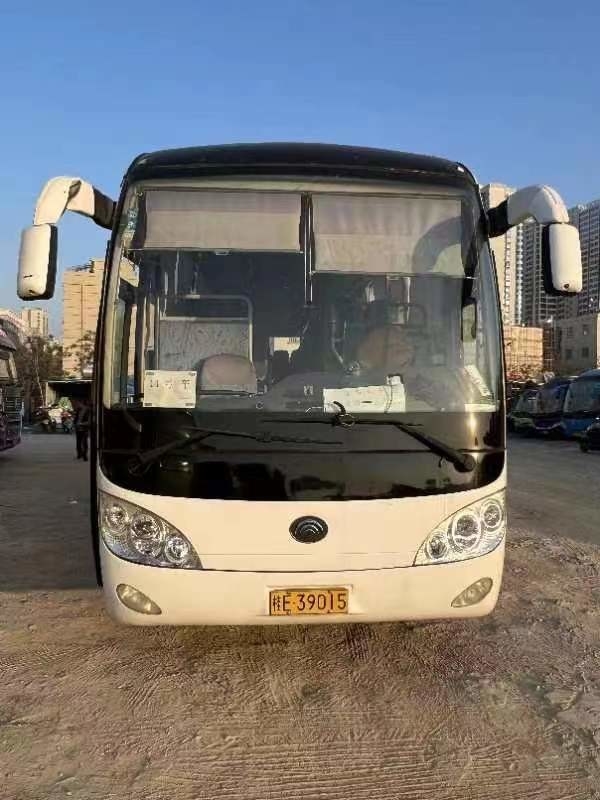 Benutzter Luxusbus 2014-jähriges Yutong Zk6120 benutzte des Passagier-Bus-55 Steuerung Sitzer-des Bus-LHD