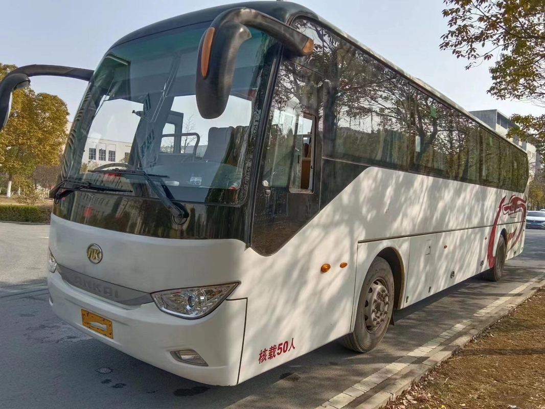 Zweite Handbus benutzter Zug Bus Yuchai Engine 50 Sitzdoppeltüren Ankai HFF6129KDE5