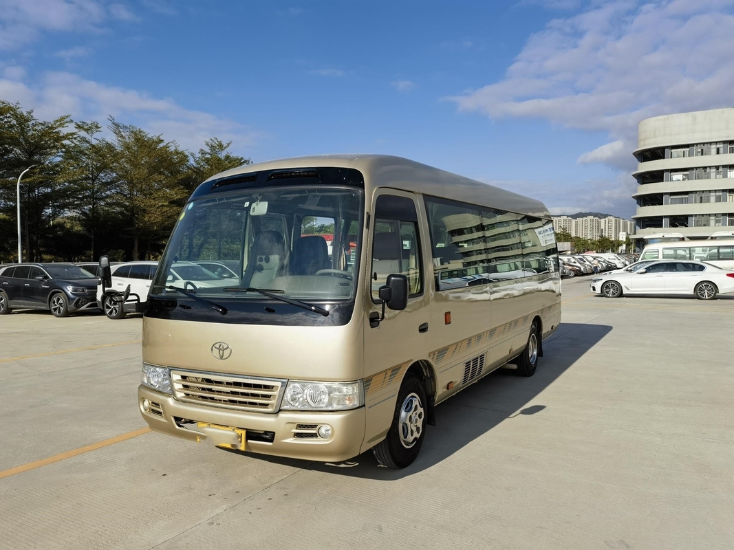 Toyota verwendete Japan verwendetes Küstenmotorschiff-Bus-manueller Gang-2010-jähriges luxuriöses mit 20 Sitzen