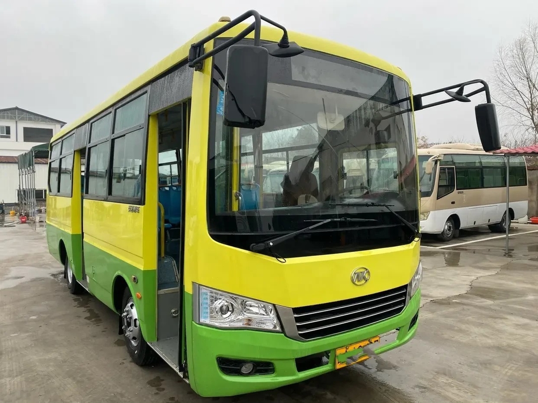 benutzte 2. Handbus benutzter Stadt-Bus Doppeltüren Front Engine Ankai-Bus-HK6739 25seats