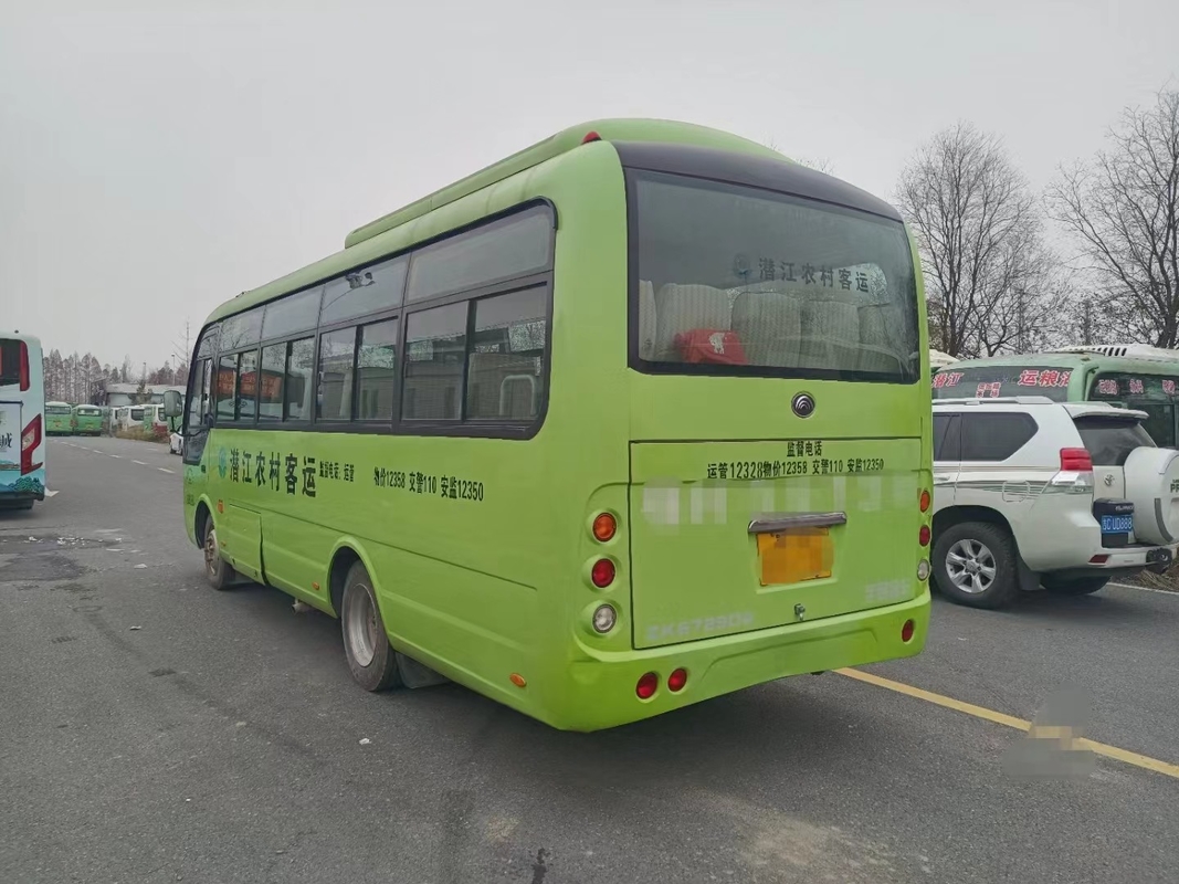 Sitzer-2015-jähriger ZK6729 Bus zweite Hand-Mini Buss 26 Front Engine Used Supplier