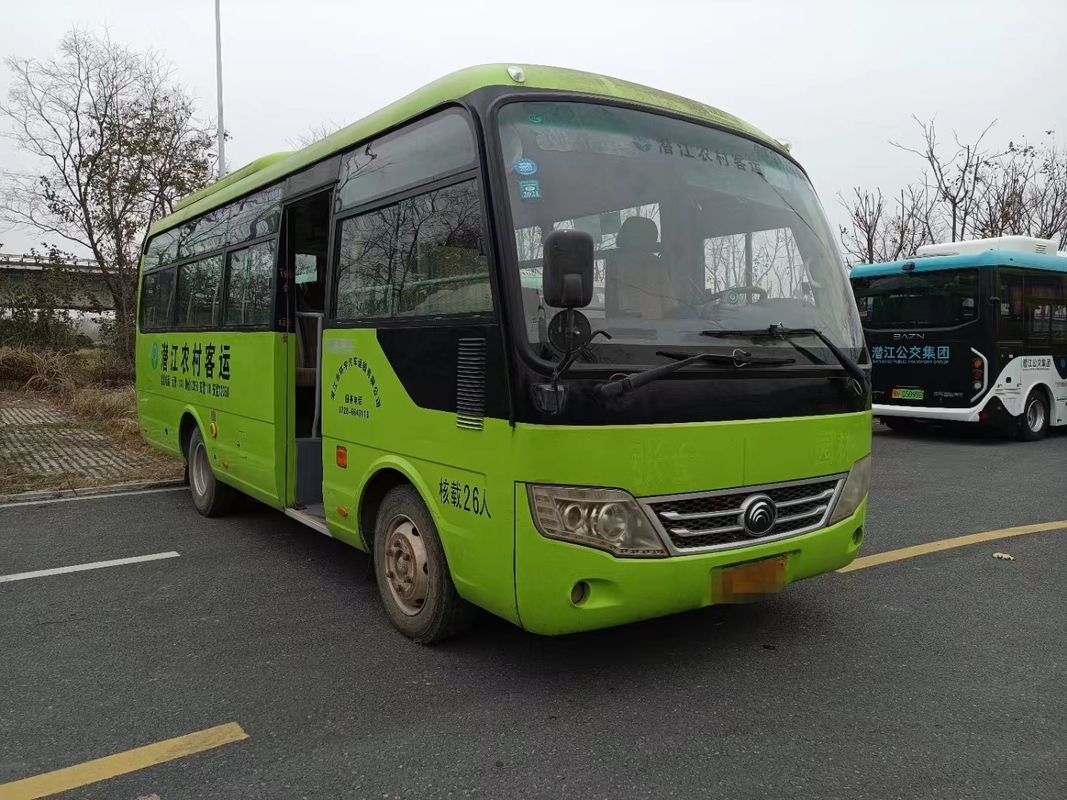 Sitzer-2015-jähriger ZK6729 Bus zweite Hand-Mini Buss 26 Front Engine Used Supplier