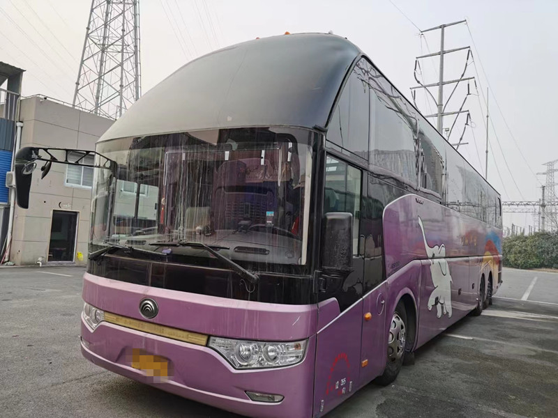 Bus alte Sitz2014-jährige benutzte Yutong ZK6147 des Zug-61 doppelte Luxusbusse Axlebrake