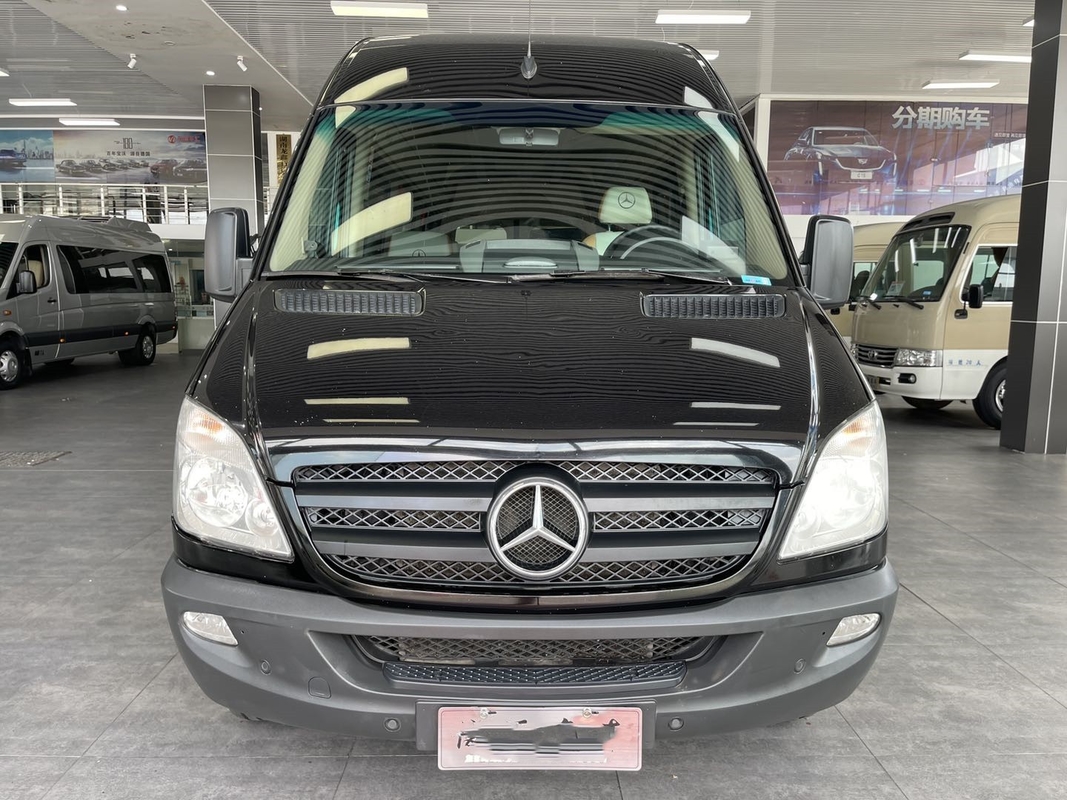Benutzte Luxusbusse Benz Commercial Mini Bus 19 Sitze Front Engine Daimler Engine EUROv