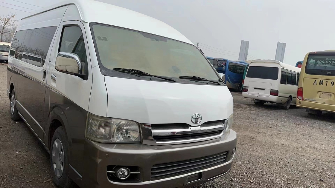 Japanisches verwendet transportiert Toyota Hiace 15 setzt zweites Luxuskleinbus-Öl Front Engine Charger Plug