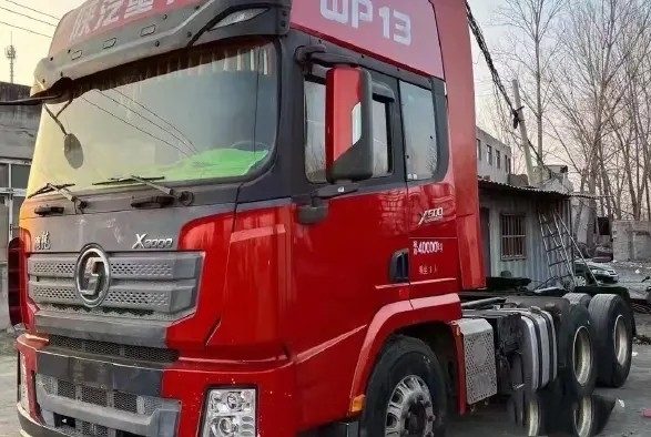 Benutzter Traktor-LKW Sattelzug-hoher Dach-Kabine Weichai-Maschinen-500hp 6×4 SHACMAN D'LONG X3000