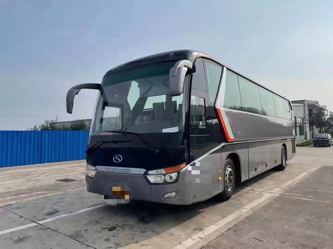 Trainer Second Hand 54 Sitze Doppeltüren 12 Meter-glatte Form benutzte König-Long Bus XMQ6129