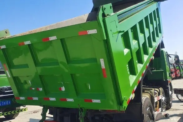 Benutzter bewerteter schneller LKW des LKW-Dump-220hp 6×2 der Lasts-24.5t des Getriebe-zweite der Handjiefang