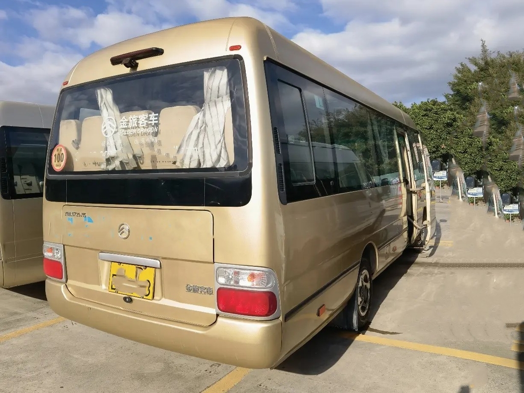 Benutzter Handelsbus Front Engine 28 setzt Ecternal-Schwingtür goldenes Dragon Bus XML6729