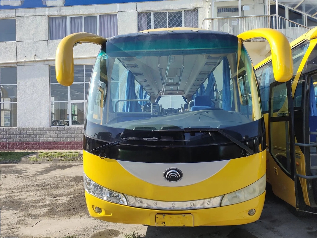 30 Sitze benutzten Hand Yutong ZK6798 Personenwagen-gelbe Farbe-Yuchai-Maschinen-zweite