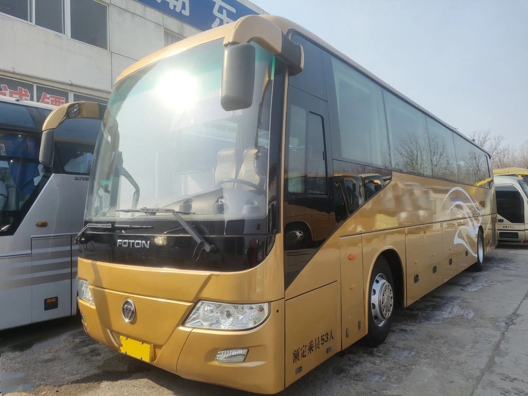 Benutzte der Luxus- Bus-mittlere Tür-53 Dichtungs-Fenster Weichai-Maschine Sitz-an zweiter Stelle Hand-Foton-Bus-BJ6120