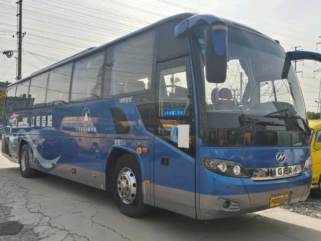 Benutzte der MCI-Bus Weichai-Maschinen-50 Hand höheres KLQ6115 Sitzgepäckraum-einzelne Tür-LHD/RHD 2.