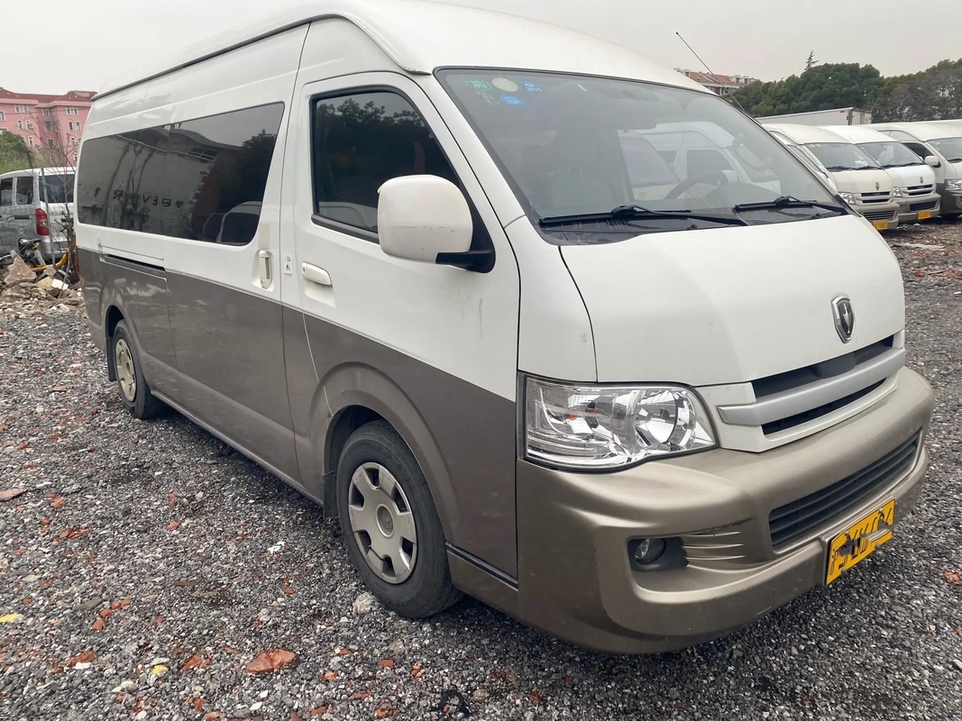 Benutzte 2017-jähriger 14 Sitzölmotor-externe Schwingtür Jinbei Hiace SY6548 Mini Coachs