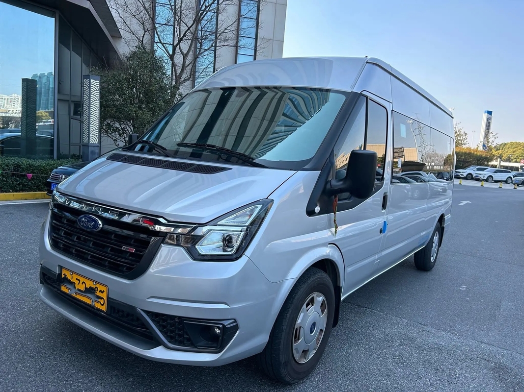 Benutzte Luxussitzklimaanlagen-Front Engine Manual Transmission Second-Hand JMC JX6581 der bus-15